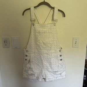 Blanknyc white overalls